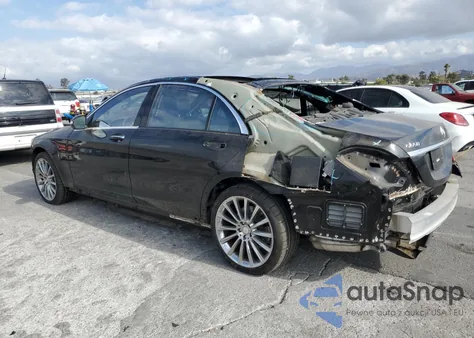 2015 Mercedes-Benz S 550 из США, поврежденный, VIN WDDUG8CB6FA168422